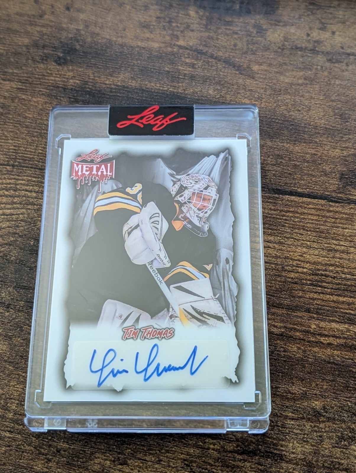 2025 Leaf Metal Halloween  Tim Thomas BA-TT2 Ghost /5 Auto
