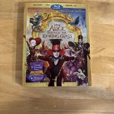 Alice Through the Looking Glass (Blu-ray, DVD, Digital HD 2016)