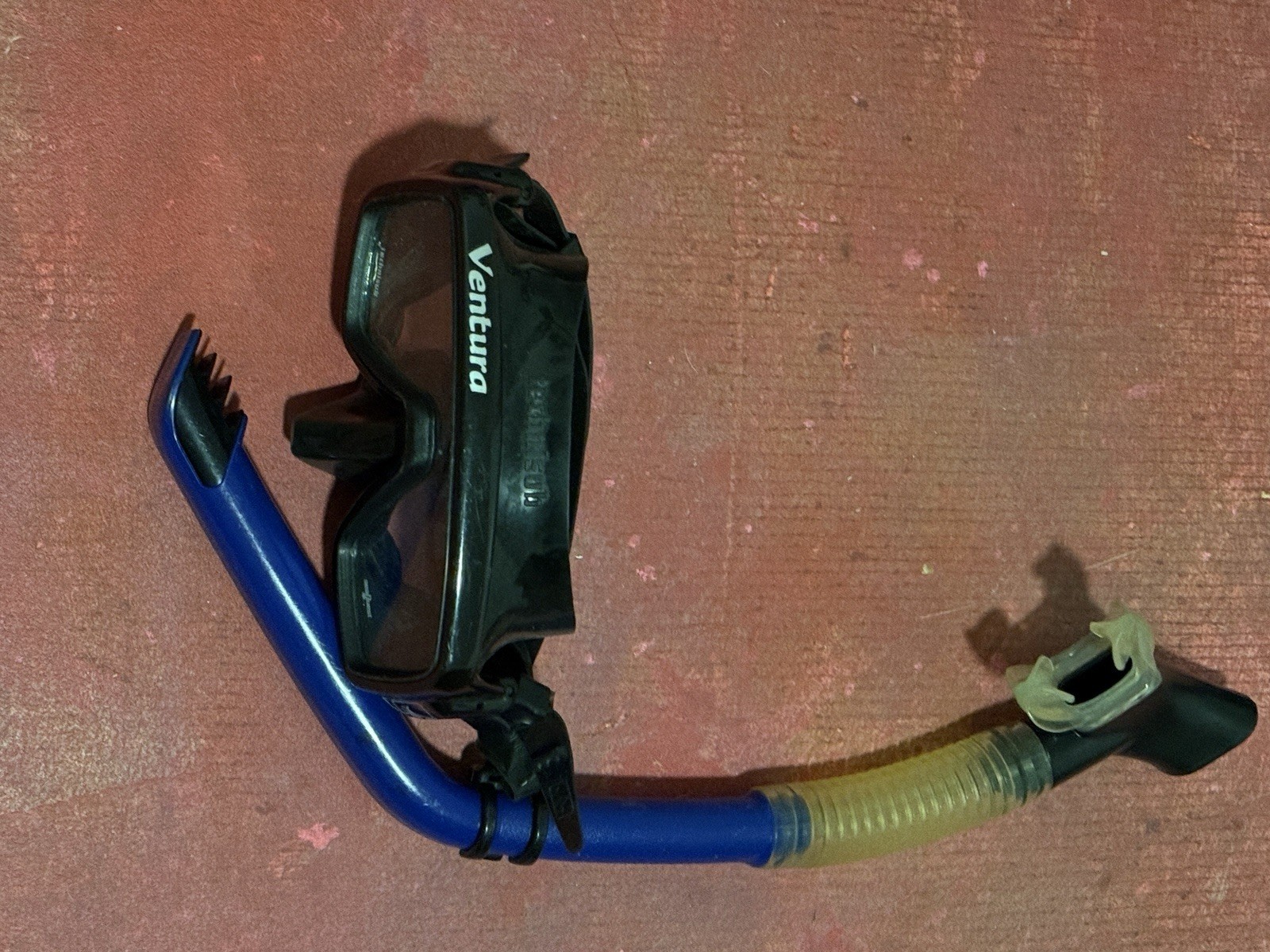 Aqua Lung Technisub Ventura Dive Snorkel Mask Tempered & Side Draft Snorkle