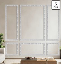 3 Pack Peel Stick Wall Molding Kit Self Adhesive Decorative Trim Panels