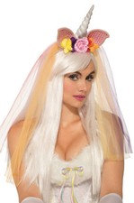 Magical Fantasy Floral Unicorn Horn Headpiece