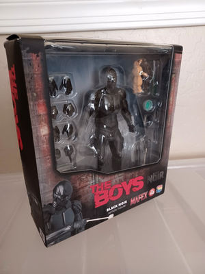 MAFEX No.183 The Boys Black Noir Action Figure *NEW DAMAGE BOX* | eBay