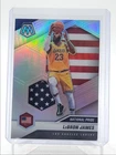 LEBRON JAMES 2020-21 MOSAIC NATIONAL PRIDE SILVER PRIZM LAKERS Q1456