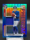 2025 Donruss Optic Jaxson Dart Neon Blue (RAW)