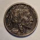 #1 nicer low mintage 1921 S Buffalo Head Nickel