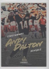 2018 Panini Luminance Gold Luminance Andy Dalton #7 1h5