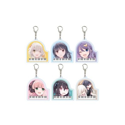 Eighty-Eight Divided by Two 01 Acrylic Keychain BOX [all 6 sets (Full set)]
