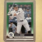 2026 Topps Flagship Collection Aaron Judge #46 Green Short Print SN 44/99