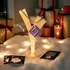 DIAMOND ADORNED PENDANT