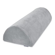Knee Pillow for Back Sleeping, Memory Foam Bolster Pillow for Legs, Under Knee