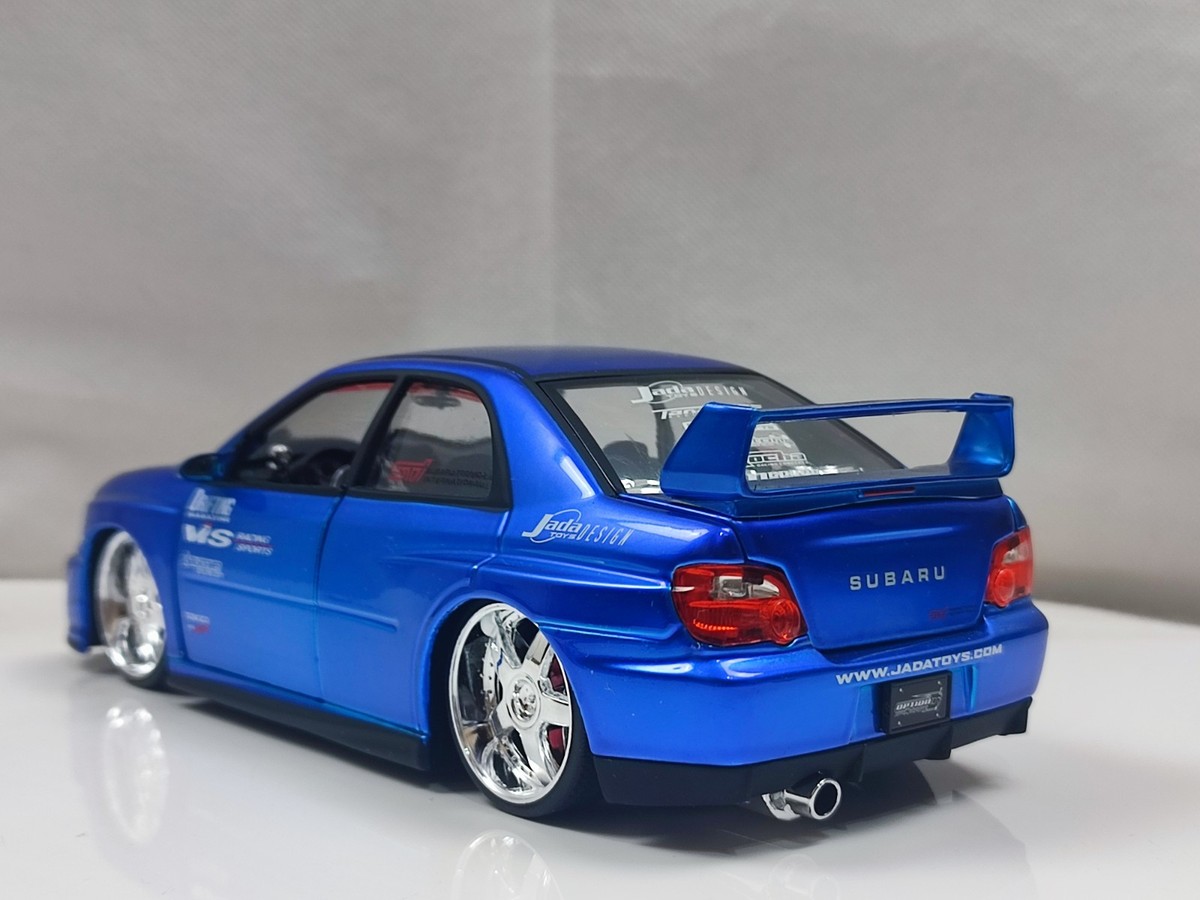 Jada 1/24 Subaru Impreza Sti Blue JDM Sports Car Boxed | eBay
