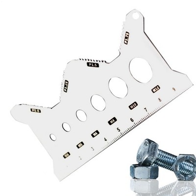 Bolt Gauge Sizing Tool Check A Thread Nut Fastener Gauge Measuring Tool