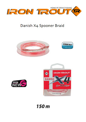 Iron Trout Danish X4 Spooner Braid