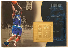 1998-99 Upper Deck SPx Finite Top Flight Radiance Michael Finley  #193 #'D/1130