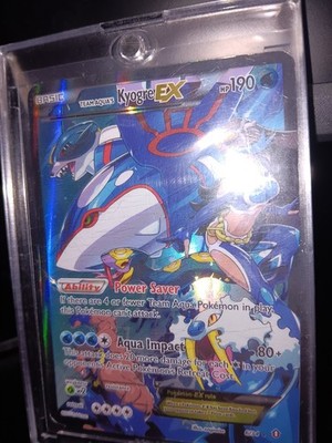 Team Aqua's Kyogre EX 6/34 Double Crisis Holo | eBay