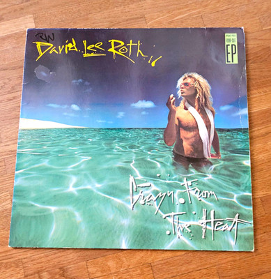 David Lee Roth   Crazy From The Heat EP Vinyl 12'' (1985) Warner Bros. 9 25222-2