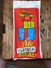 McDonald  s Grinch Meal 2025 Socks. Unopened Bag.