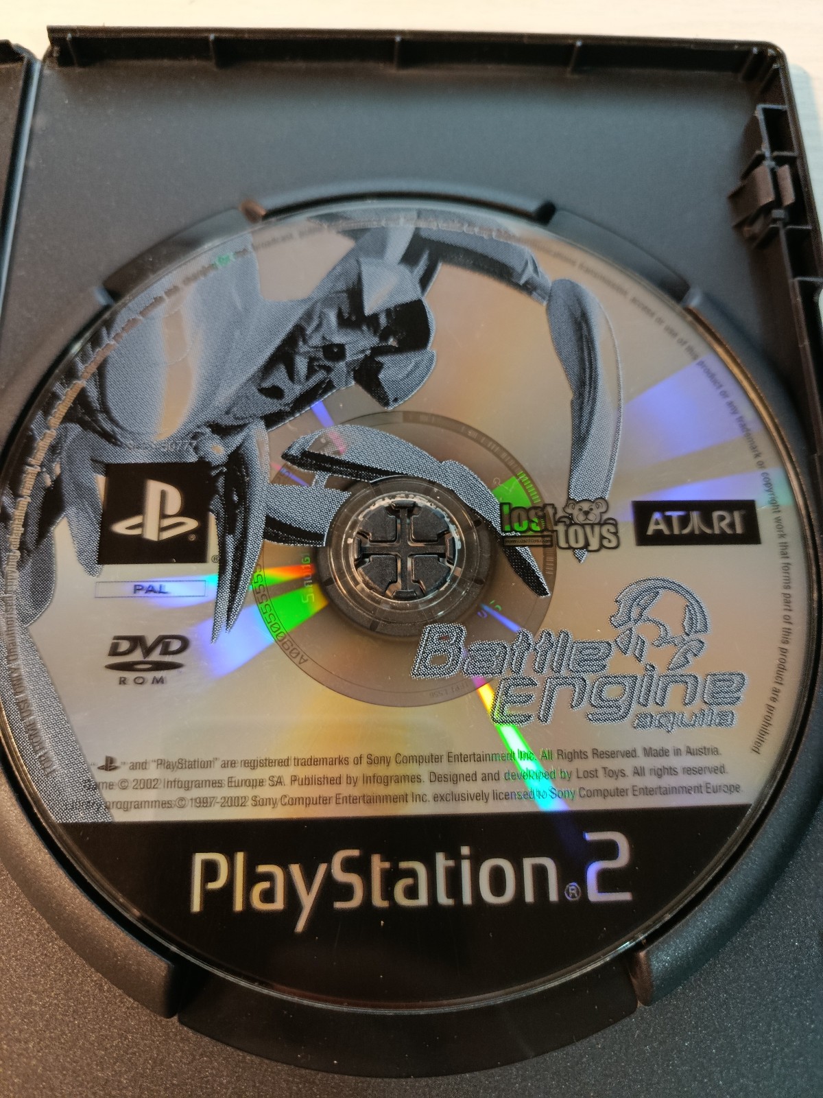 Battle Engine Aquila ATARI - Playstation 2 Juego Para PS2 Solo Juego Sin Portada