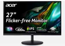Acer Nitro 27" WQHD 2560 x 1440 PC Gaming IPS Monitor AMD FreeSync...