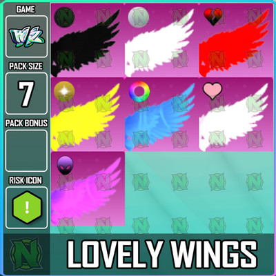 World Zero WZ - 7 PACK -LOVELY WINGS