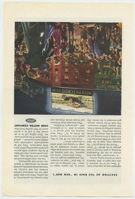 Ford Motor Co Watch the Fords Go By Up to 15 Million in 1927 Vintage Ad 