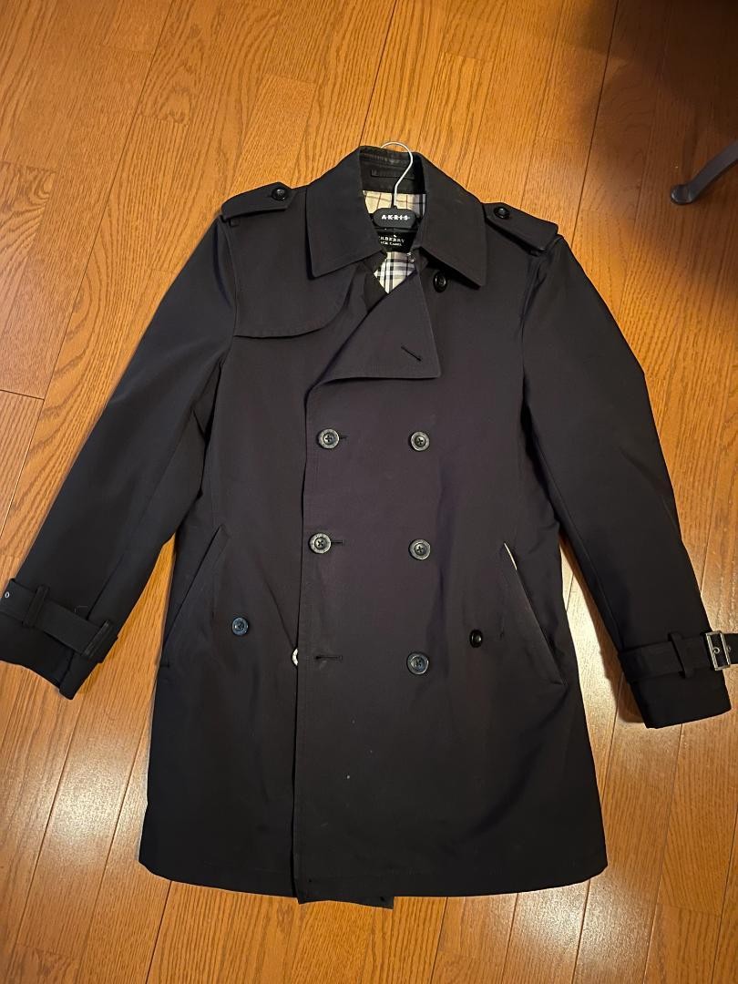 Burberry Black Label Trench Coat Polyester With Buttons Size M For Men thumbnail 21