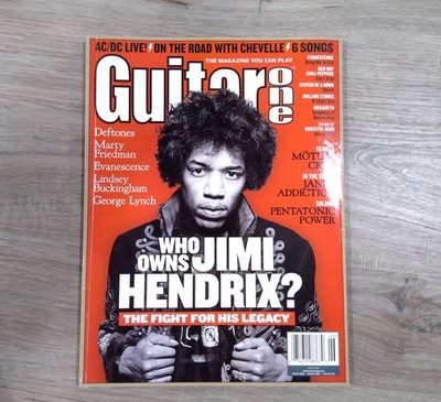 Guitar One Magazine Jimi Hendrix Legacy AC/DC Evanescence Music