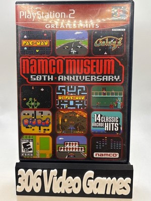 Namco Museum 50th Anniversary Greatest Hits Sony PlayStation 2 PS2 Game