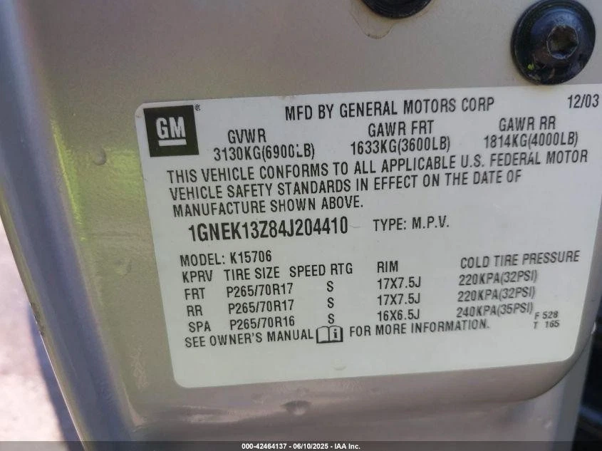 Used Front Drive Axle Shaft fits: 2004 Chevrolet Tahoe Front Axle classic style - Image 4 of 4