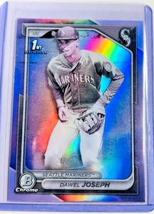 2024 1st Bowman Chrome Prospects Pearl Refractors #BCP176 Dawel Joseph MAriners