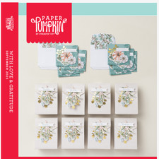 Stampin Up Paper Pumpkin WITH LOVE GRATITUDE September 2023 Thank you New