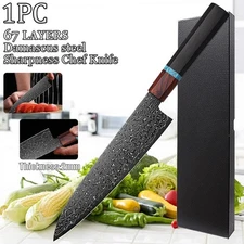 10-Piece Stainless Steel Knife Set for Kitchen Cooking