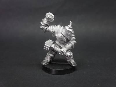 Citadel Games Workshop Realm of Chaos Warrior Metall 80er Jahre