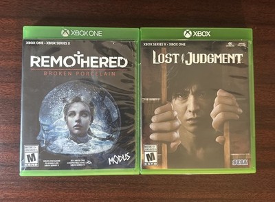 Remothered: Broken Porcelain  And Lost Judgment Lot Of 2 - Microsoft Xbox One