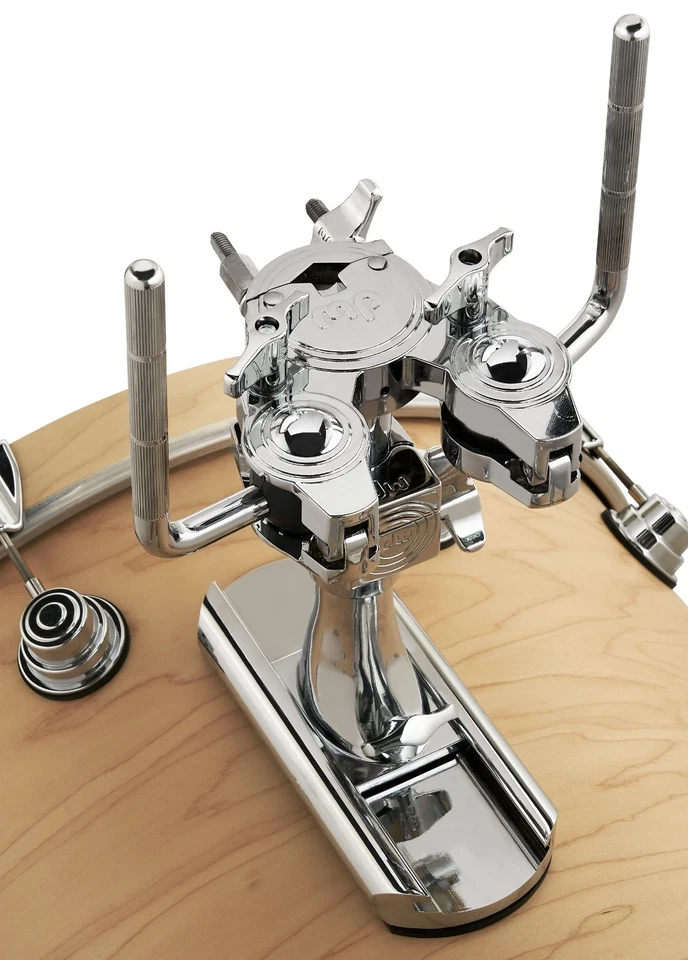 DW Bass Drum Mounted Double Tom Arm w/ Slide Track - DWCP9900BD - Image 2 of 3