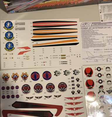 G.I. Joe HasLab Skystriker (NO Figures Included) XP-14F Never