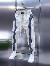 Tie-up casual overalls, spring autumn men's, sports leisure slim-fitting pants