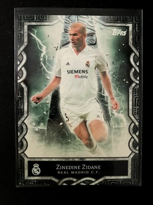 Topps Real Madrid Fan Set 24/25 Zinedine Zidane Monolith 2024/25 #MO-6 Legend