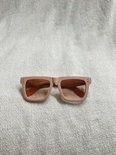 Stylish Pink Square Sunglasses with pink lenses new
