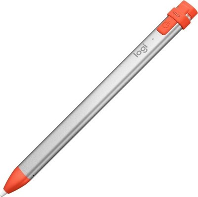Logitech Crayon Digitaler Eingabestift für iPad (6th Generation) - Silber/Orange