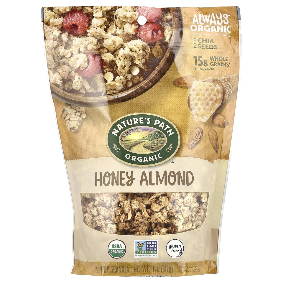 Crunchy Granola, Honey Almond, 11 oz (312 g)