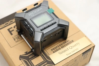Zoom F3 Field Recorder 2 Kanal Eingang 32bit Float Aufnahme schwarz - Bild 1 von 4