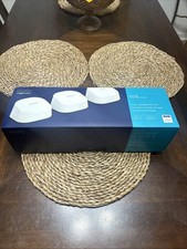 eero 6 Dual-Band Mesh Wi-Fi 6 System, 3-pack, White, M110311 - New Open Box