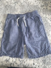 GAP Boys Denim Blue Elastic Waist Shorts XL