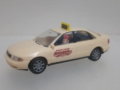 ⛔Audi A4 °Taxi°  1:87 H0 Preiser 38030 #129/9 - Bild 1 von 4