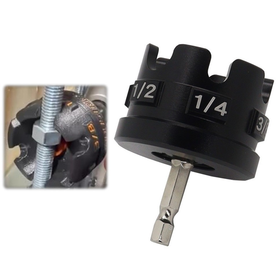 Drill Bit Nut Driver Adapter for Electric Drills with Hexagonal Handle ...