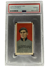1909-11 T206 Ted Easterly Piedmont 350 PSA 2.5 Cleveland Naps