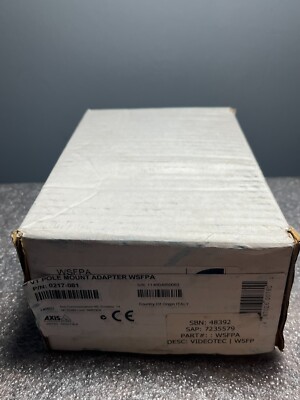 NEW AXIS Communications 0217-081 VideoTec VT Camera Bracket Pole Mount