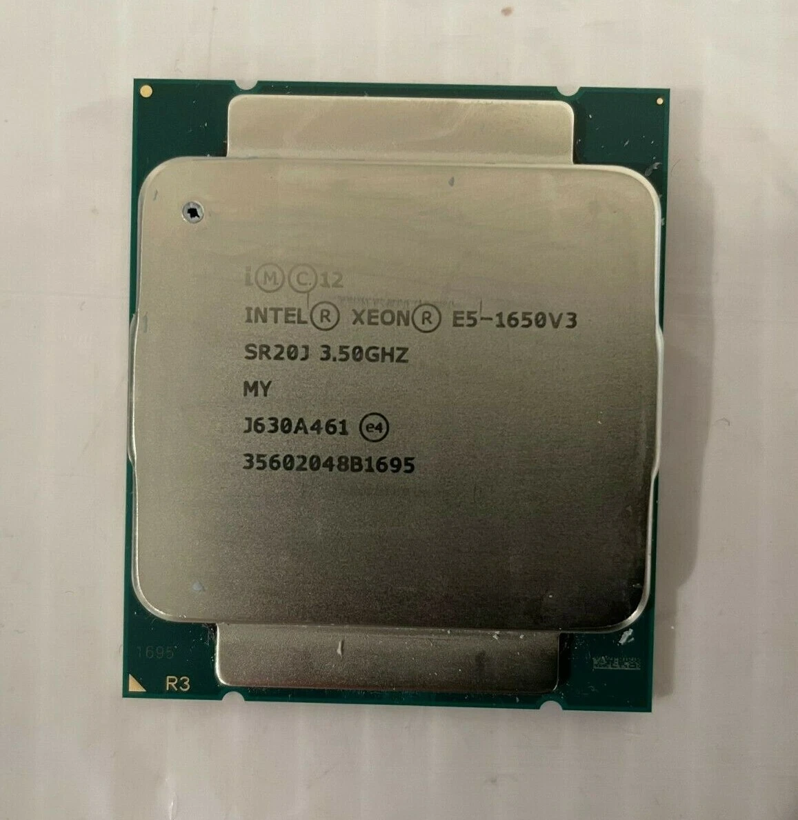 Intel xeon 1650 v3. Intel xeon 1650 v3