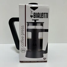 Bialetti  8 Cups 34oz French Coffee Press Black Please Read